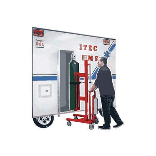 氧气瓶架推车 - iTEC Manufacturing - 气瓶 / 运输 / 升降