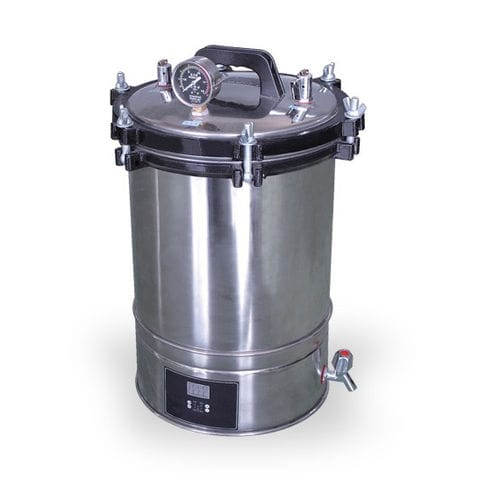 蒸汽医用灭菌器 - PS-18B+ - Aiken Corporation - 手持式 / 不锈钢
