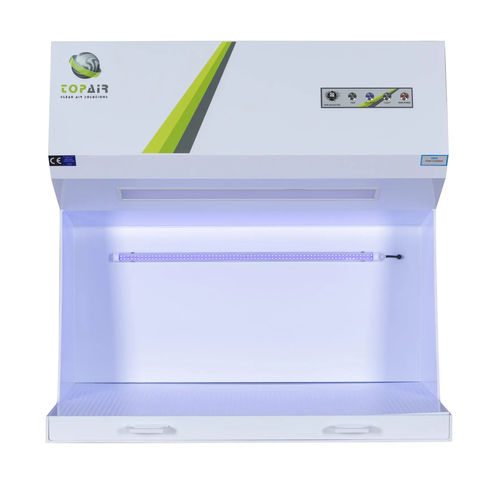 密闭通风柜 - DF-60 - TopAir Systems, Inc. - 化学过滤的 / 用于操作粉末 / 落地