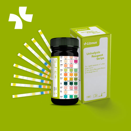 尿液分析试剂带 - Litmus Medical Supply - 酮尿 / 血尿 / 蛋白质