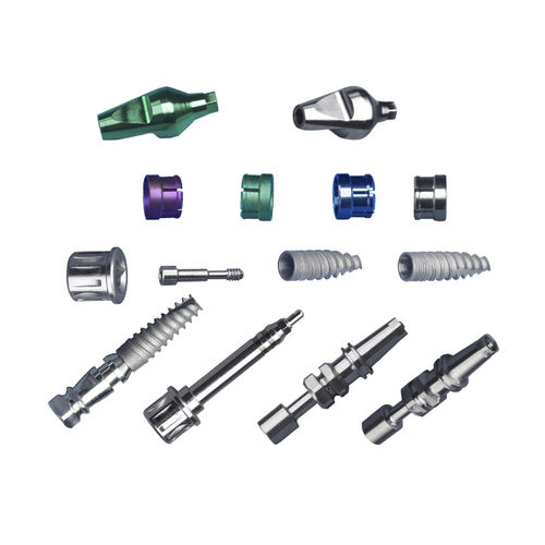 锥形愈合基台 - Shanghai LZQ Precision Tool - 圆柱形 / 钛 / 锥形