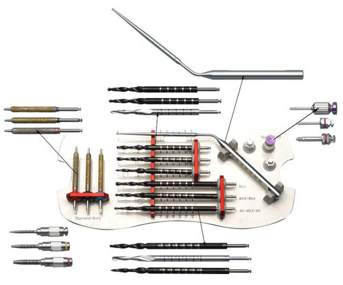 通用钻头 - Shanghai LZQ Precision Tool - 用于颌面手术 / 不锈钢