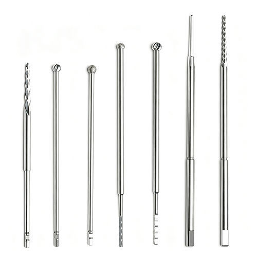 耳鼻喉医用铣刀 - LPDS-2DS-40 - Shanghai LZQ Precision Tool - 神经外科手术 / 用于脊柱手术 / 用于骨科手术