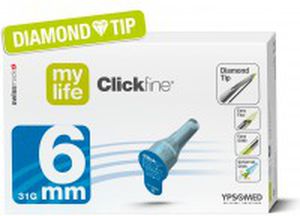 胰岛素注射针头 - mylife Clickfine®  - MyLife - 安全 / 笔式