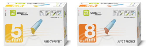 胰岛素注射针头 - mylife Clickfine AutoProtect - MyLife - 安全 / 笔式