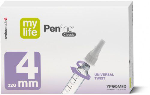 胰岛素注射针头 - mylife Penfine® Classic - MyLife - 安全 / 笔式