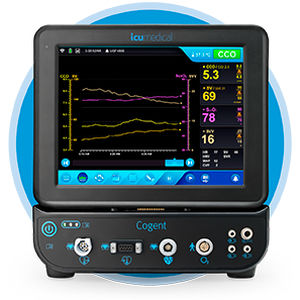 紧凑型多参数监护仪 - Cogent™ - ICU Medical - ECG / PNI / SpO2