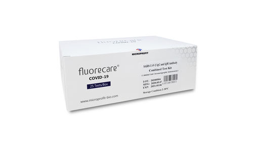 COVID-19新冠病毒快速诊断套装 - fluorecare® MF-61 - Shenzhen Microprofit Bio-tech Co., Ltd. - IgG免疫球蛋白G / 免疫球蛋白M / SARS-COV-2