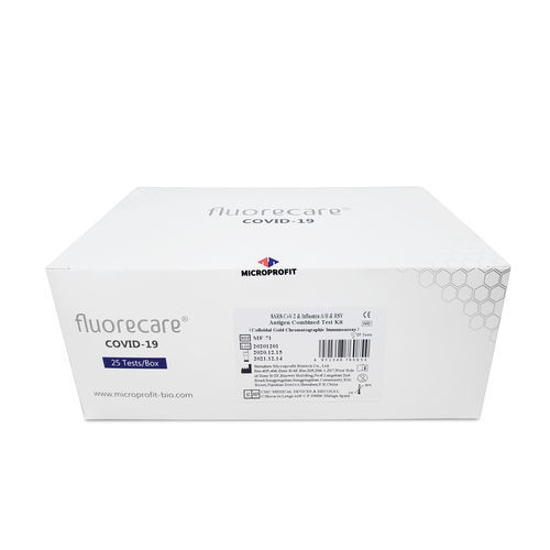 COVID-19新冠病毒快速诊断套装 - fluorecare® MF-71 - Shenzhen Microprofit Bio-tech Co., Ltd. - 用于流感 / 抗原 / SARS-COV-2
