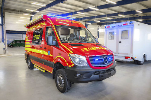 急救移动医疗车 - EmmertCrewVan - Emmert Fahrzeuge - 卡车