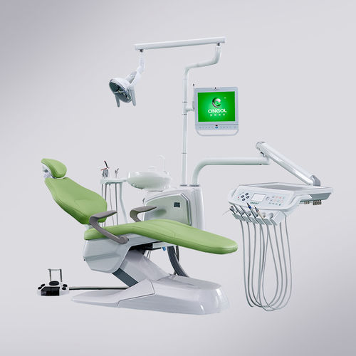 红色牙科治疗设备 - Foshan Cingol Medical Instrument Co.,Ltd - 黄色