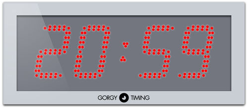 数码钟表 - LEDI® 12 outdoor double face - Gorgy Timing SAS - 用于医疗机构