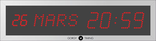 数码钟表 - LEDICA® 7M - Gorgy Timing SAS - 用于医疗机构