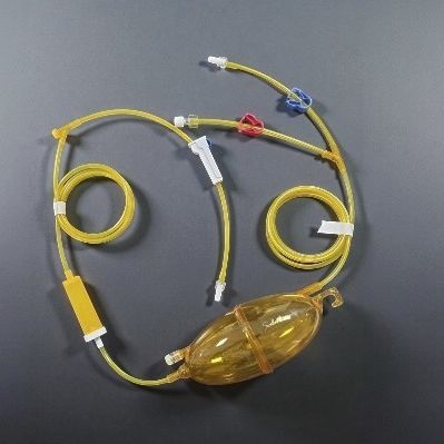 自血疗法输液器 - Salutem Gold Set - Cemil Has Medical - 硅胶 / 带Y型连接器 / 带光线电防护