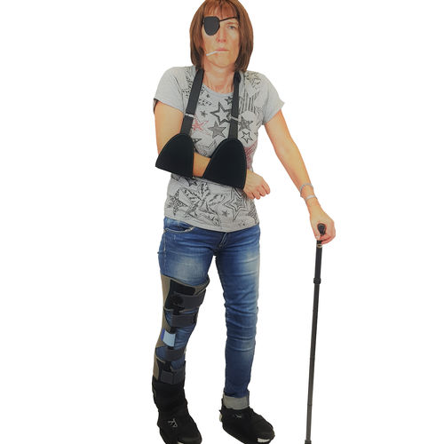 培训模拟器 - HEMIPARESE-SIMULATION - Simulation of Aging and Disability - 一般护理 / 轻偏瘫