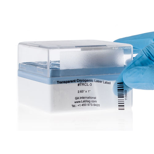 低温试管标签 - Cryo-LazrTAG™  - GA International - 用于微型离心管 / 用于 PCR 管 / 用于低温箱