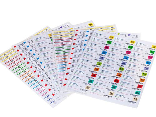 管标签 - Inkjet Labels - GA International - 用于瓶子 / 用于冷冻箱 / 深度冻结