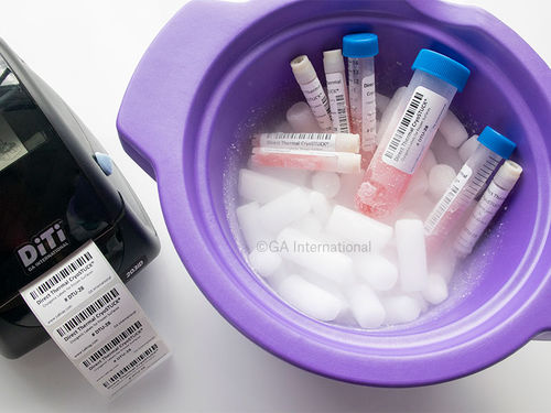 管标签 - Direct Thermal CryoSTUCK® - GA International - 低温