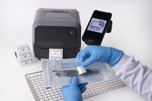 储存瓶标签 - RFID Steri-ThermoTAG™ - GA International - 耐高压灭菌 / RFID