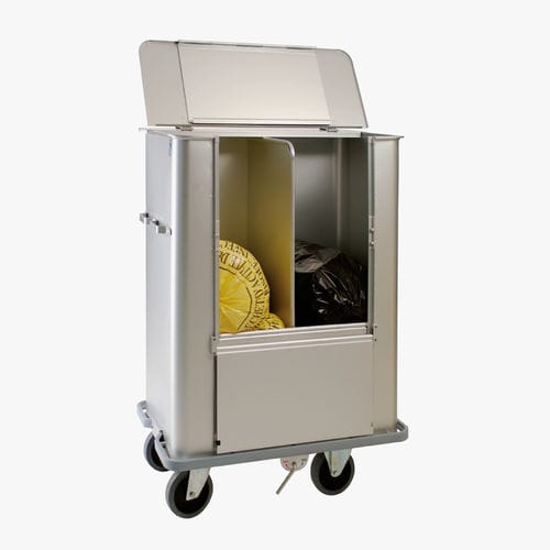 废料储存容器 - N203CC2S720PL - MECHIN - 铝制 / 分区