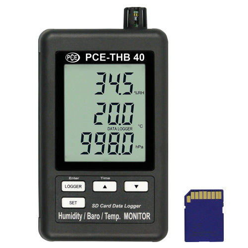温度数据输入器 - PCE-THB 40 - PCE Ibérica S.L. - 湿度 / 压力 / USB