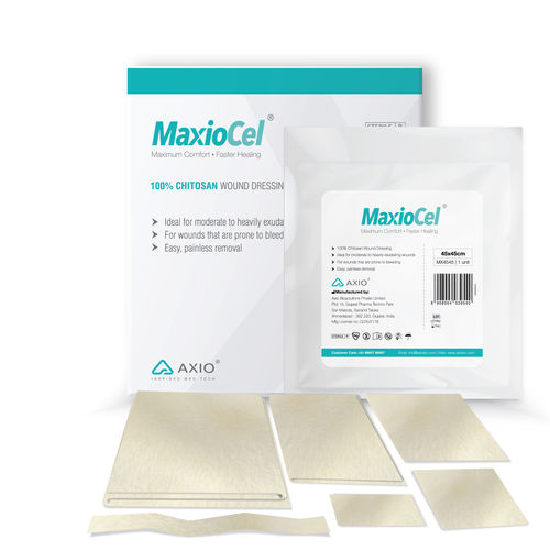 无菌伤口敷布 - MaxioCel® MX1515 - Axio Biosolutions - 非编织 / 低变应原 / 吸水
