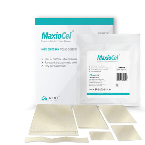 无菌伤口敷布 - MaxioCel® MX2030 - Axio Biosolutions - 非编织 / 低变应原 / 吸水