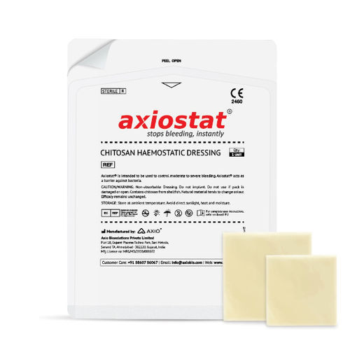 垫止血剂 - Axiostat® V25 - Axio Biosolutions - 心血管外科