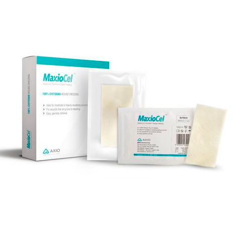 无菌伤口敷布 - MaxioCel® MX0510	 - Axio Biosolutions - 非编织 / 低变应原 / 吸水