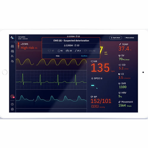 警报管理软件 - BioBeat Technologies - 医用 / 重症监护 / 用于急诊
