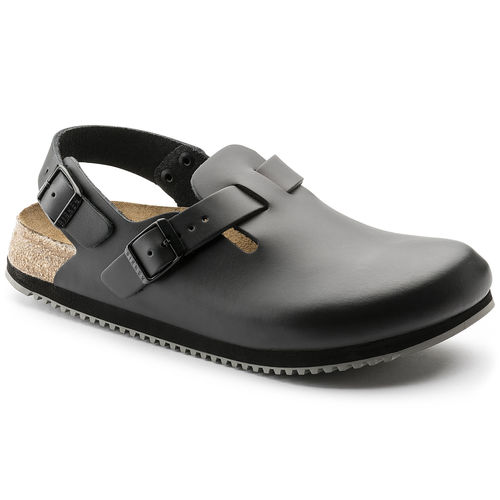 男女通用医用拖鞋 - Tokio Super Grip - Birkenstock - 防滑 / 白色 / 黑色