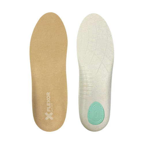 带脚跟垫矫正鞋垫 - Confort con base de Látex ECO y forro suave de mi - Flexor - 定制