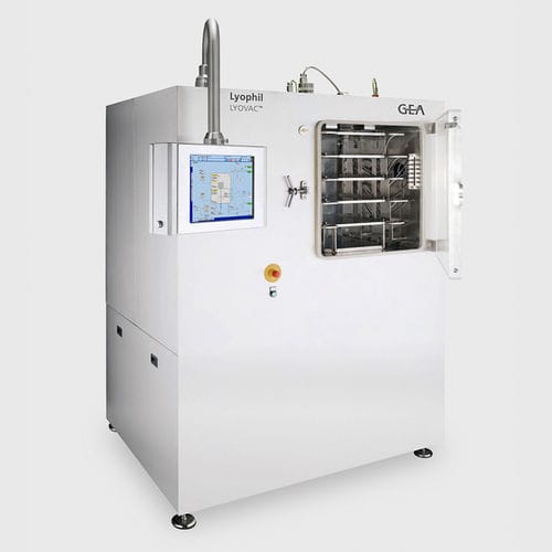 小试冰冻干燥器 - LYOVAC™ FCM 10-P - GEA Tiromat Packaging - GEA Food Solutions Germany - 用于制药业 / 落地式