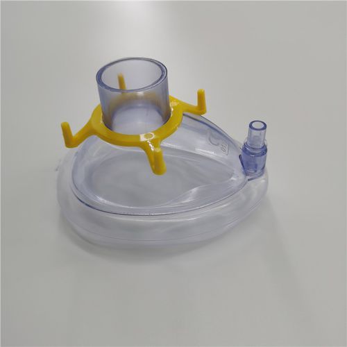 PVC麻醉口罩 - PA1502 - Hangzhou Formed Medical Devices - 透明 / 带阀门
