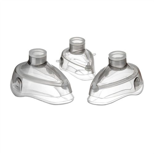硅胶麻醉口罩 - PA31030 series - Hangzhou Formed Medical Devices - 不含乳胶 / 重复使用型 / 透明
