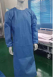 男女通用外科手术服 - Panalex Medical - 一次性 / 无纺布 / 蓝色