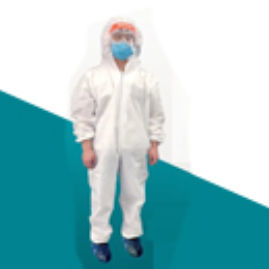男女通用连体防护服 - Panalex Medical - 白色