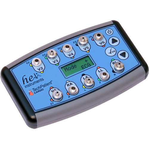 ECG模拟器 - TechPatient® CARDIO V4 - HE INSTRUMENTS LLC - 一般护理 / 便携式