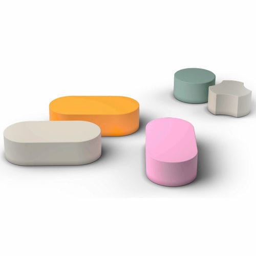 候诊室长凳 - ottoman - Cranium Medical Products