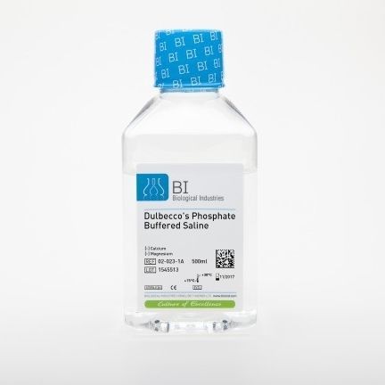 溶液试剂 - 02-023-1A - Biological Industries/以色列生物科技 - 盐溶液 / DPBS / 用于细胞培养