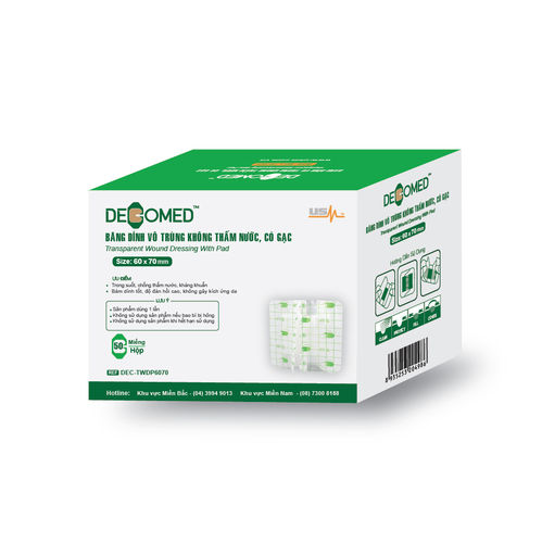 弹性伤口敷布 - DECOMED - USM Healthcare Medical Devices Factory - 透明