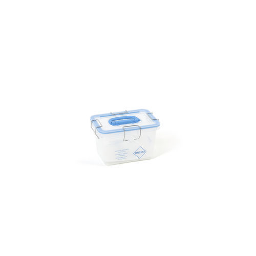 运输样本罐 - BIO 01P-E - M.&G. INTL srl - 用于试管 / 用于生物样本 / 聚丙烯