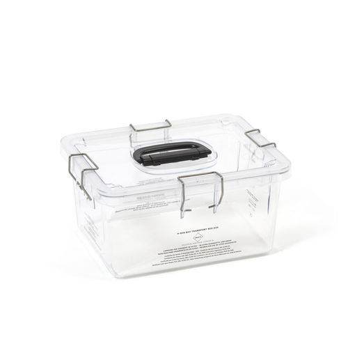 运输储存容器 - BIO 02S - M.&G. INTL srl - 用于试管 / 用于生物样本 / 聚碳酸酯