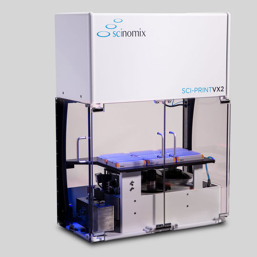 实验室试管用贴标签机 - Sci-Print VX2 - Scinomix, Inc - 自动