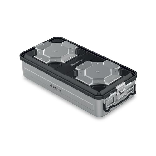 器械消毒盒 - Bio-Barrier Valve System - Asel Medikal - 阳极氧化铝 / 带过滤器 / 带阀门