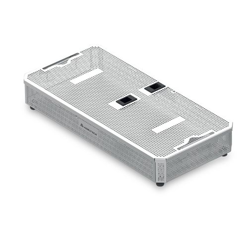 器械消毒盘 - Mesh Tray - Asel Medikal - 带孔 / 不锈钢