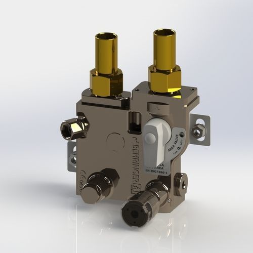 医疗气体阀 - AVB  - BEHRINGER - PTFE / 黄铜