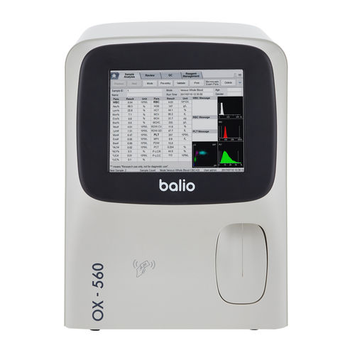 医院血细胞分析仪 - OX-560 - Balio Diagnostics - 自动 / 紧凑型 / 台式