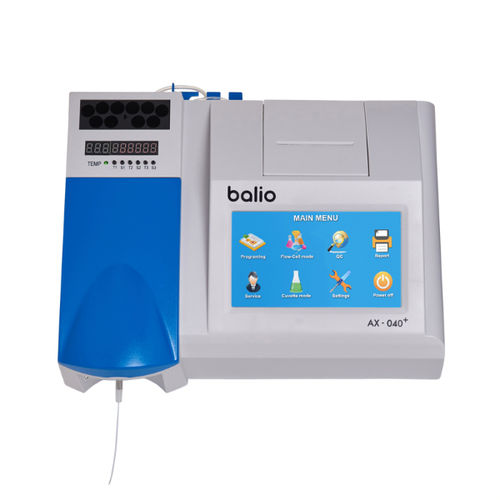 半自动生化分析仪 - AX-040+ - Balio Diagnostics - 台式 / 细胞 / 带触摸屏