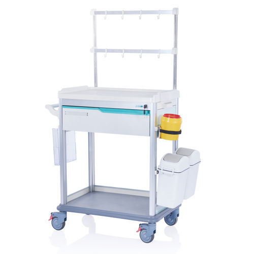 医用推车 - W3712 - Sichuan Yufeng Medical Equipment Co., Ltd. - 用于器械 / 垃圾桶 / 护理
